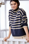 Lana Grossa PULLOVER Brigitte No. 4 - Stickmönster (SE)