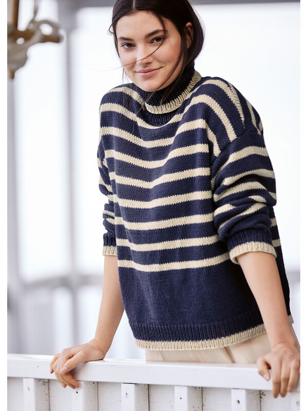 Lana Grossa PULLOVER Brigitte No. 4 - Stickmönster (SE)