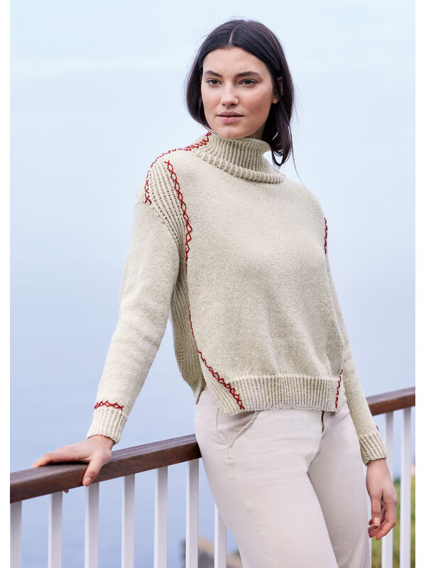 Lana Grossa PULLOVER Alta Moda Cotolana - Stickmönster (SE)