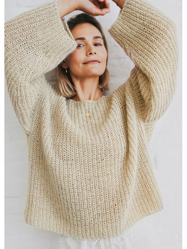 Lana Grossa PULLOVER Landlust Sommerseide & Silkhair - Stickmönster (SE)