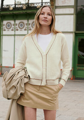 CARDIGAN Cashmere 16 Fine - Stickmönster (SE) från Lana Grossa