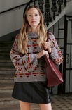 Lana Grossa PULLOVER Alta Moda Cashmere 16 & Country Tweed - Stickmönster (SE)