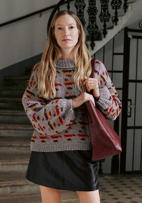 PULLOVER Alta Moda Cashmere 16 & Landlust Soft Tweed 90 - Stickmönster (SE) från Lana Grossa