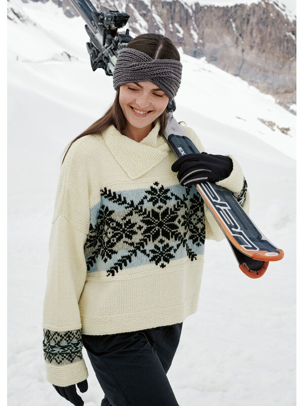 Lana Grossa PULLOVER Cool Merino - Stickmönster (DK)