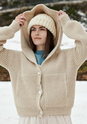 JACKA Landlust Alpaka Merino 100 - Stickmönster (SE) från Lana Grossa