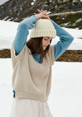 SLIPOVER Cool Wool  - Stickmönster (SE) från Lana Grossa