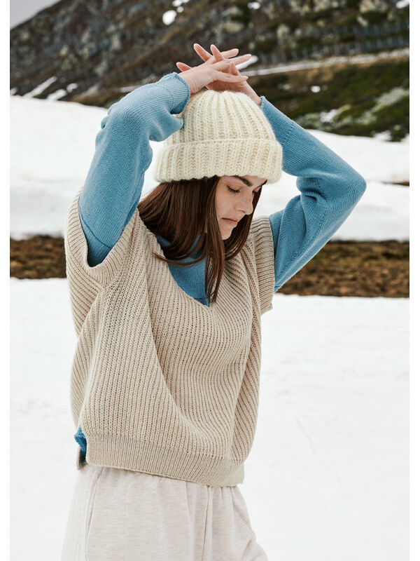 Lana Grossa SLIPOVER Cool Wool - Stickmönster (SE)