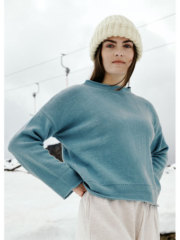 Lana Grossa PULLOVER Merino Superiore - Stickmönster (SE)