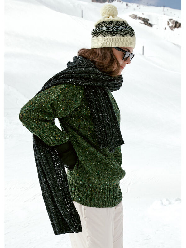 Lana Grossa SJAL Landlust Soft Tweed 180 - Stickmönster (SE)