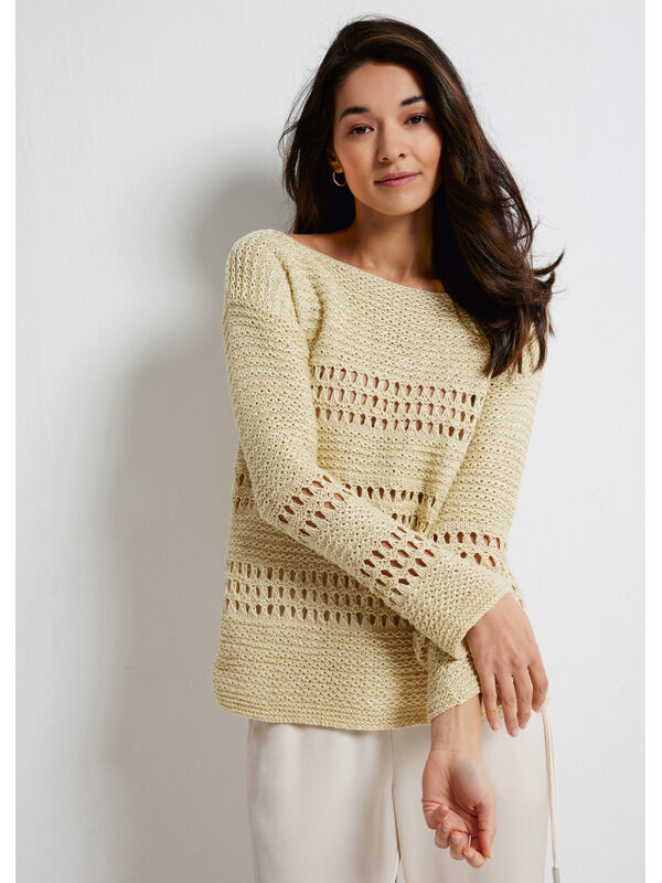 Lana Grossa PULLOVER Linarte - Stickmönster (SE)