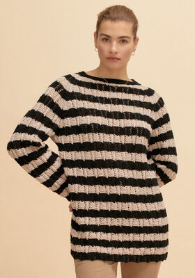 PULLOVER Elastico - Stickmönster (SE) från Lana Grossa