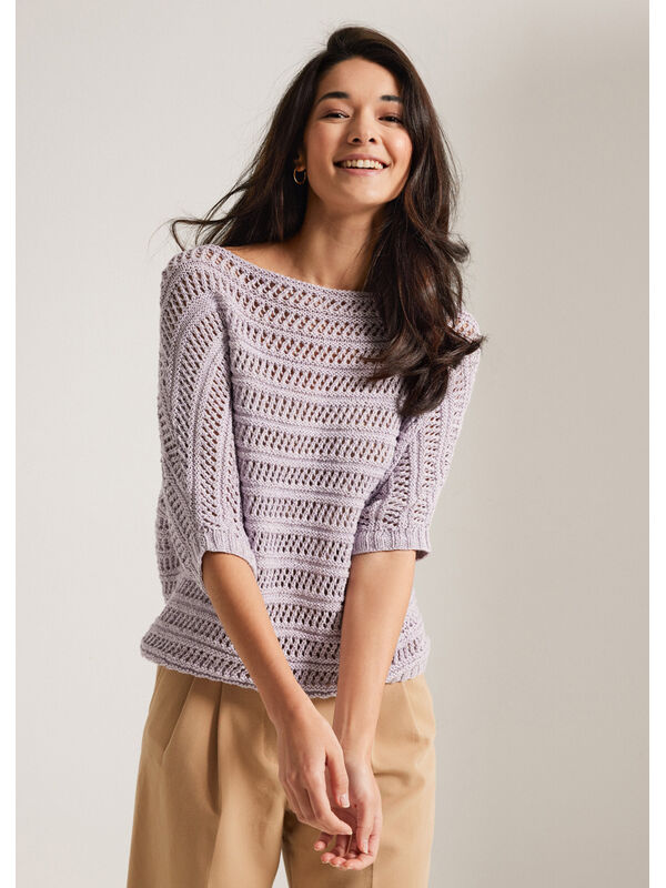 Lana Grossa PULLOVER Linarte - Stickmönster (SE)