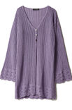 Lana Grossa CARDIGAN Cotton Wool - Stickmönster (SE)