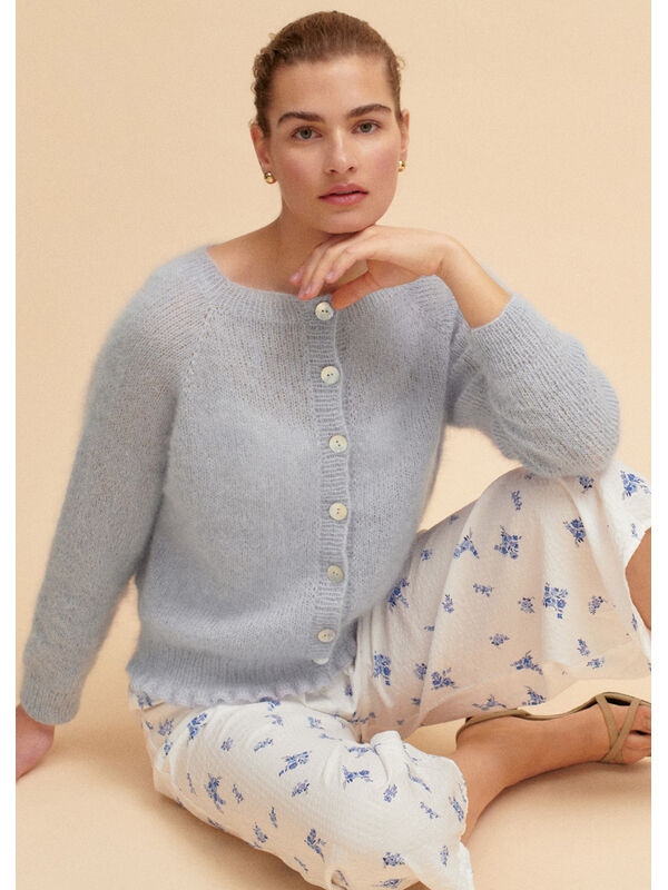 Lana Grossa CARDIGAN Silkhair - Stickmönster (SE)