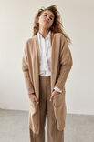 Lana Grossa LÅNG CARDIGAN Landlust Alpaka Merino 160 - Stickmönster (SE)