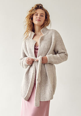 CARDIGAN Ecopuno Chunky - Stickmönster (SE) från Lana Grossa