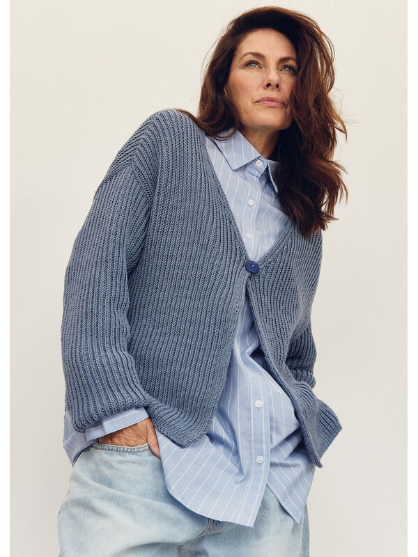 Lana Grossa CARDIGAN Cool Wool Seta - Stickmönster (SE)