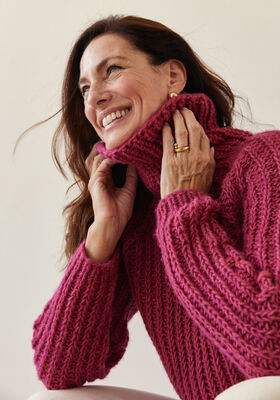 PULLOVER Ecopuno Chunky - Stickmönster (SE) från Lana Grossa