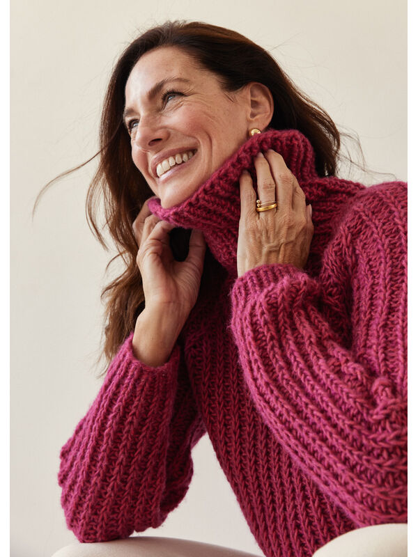 Lana Grossa PULLOVER Ecopuno Chunky - Stickmönster (SE)