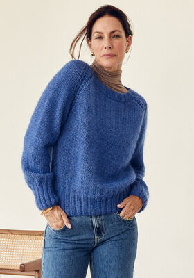 PULLOVER New Classic & Silkhair - Stickmönster (SE) från Lana Grossa