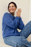 Lana Grossa PULLOVER New Classic & Silkhair - Stickmönster (SE)