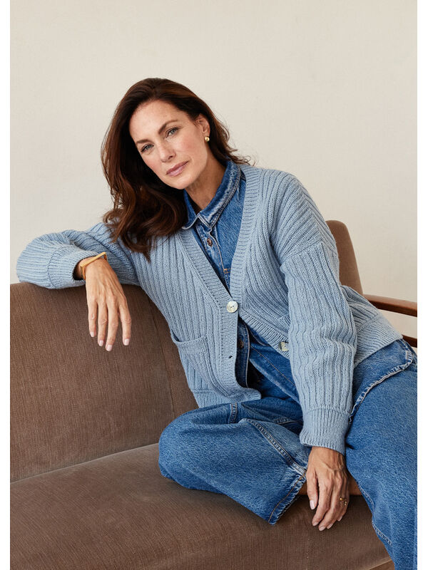 Lana Grossa CARDIGAN Landlust Alpaka Merino 160 - Stickmönster (SE)
