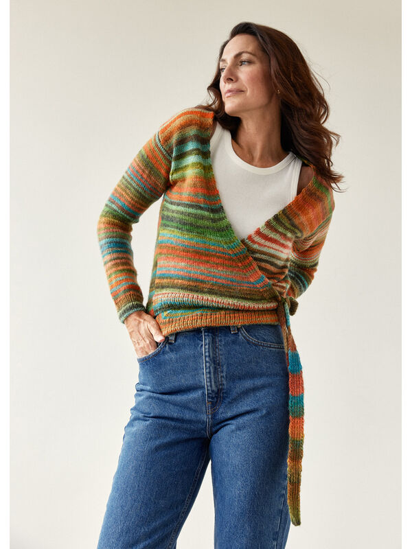 Lana Grossa OMLOTT-CARDIGAN Colorissimo 2 - Stickmönster (SE)