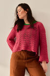 Lana Grossa PULLOVER Linissimo - Virkmönster (SE)