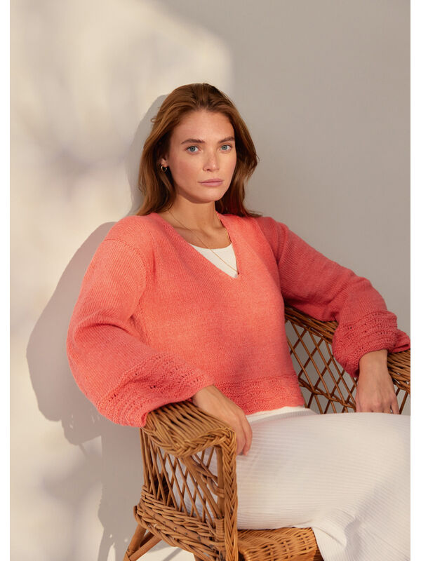 Lana Grossa PULLOVER Alta Moda Cotolana - Stickmönster (SE)