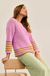 Lana Grossa PULLOVER Promessa & Dodici - Stickmönster (SE)