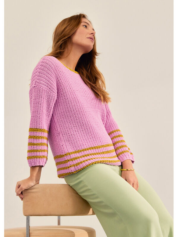 Lana Grossa PULLOVER Promessa & Dodici - Stickmönster (SE)