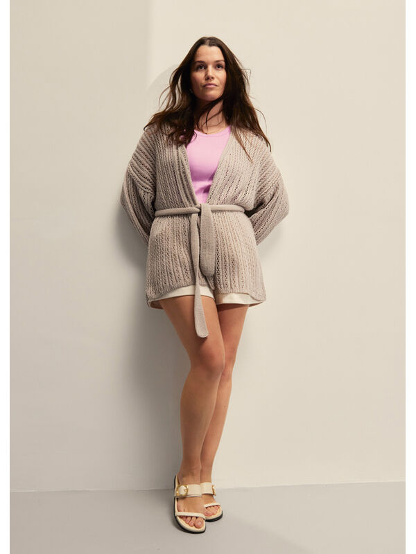 Lana Grossa CARDIGAN Cotton Wool - Stickmönster (SE)