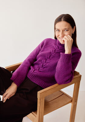 PULLOVER Alta Moda Cashmere 16 - Stickmönster (SE) från Lana Grossa