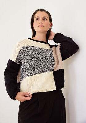 PULLOVER Cool Wool & Ecopuno - Stickmönster (SE) från Lana Grossa