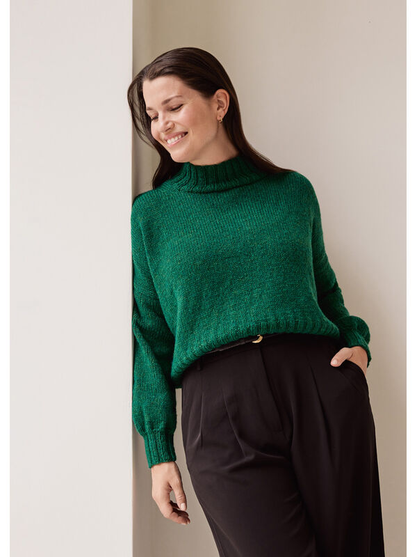 Lana Grossa PULLOVER Alta Moda Alpaca - Stickmönster (SE)
