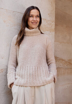 PULLOVER Soffio - Stickmönster (SE) från Lana Grossa