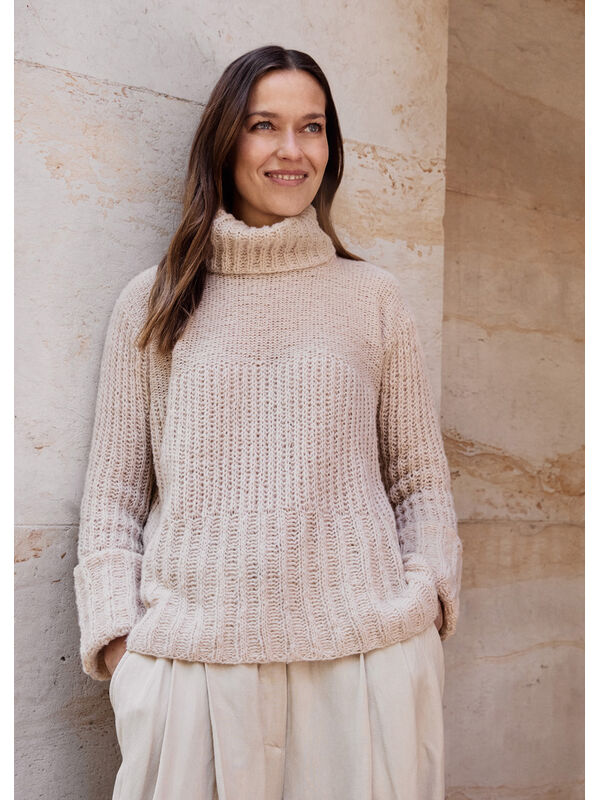 Lana Grossa PULLOVER Soffio - Stickmönster (SE)