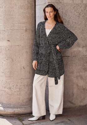 CARDIGAN Cool Wool & Cool Wool Lace - Stickmönster (DK) från Lana Grossa
