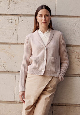 JACKA Cool Wool Seta - Stickmönster (DK) från Lana Grossa