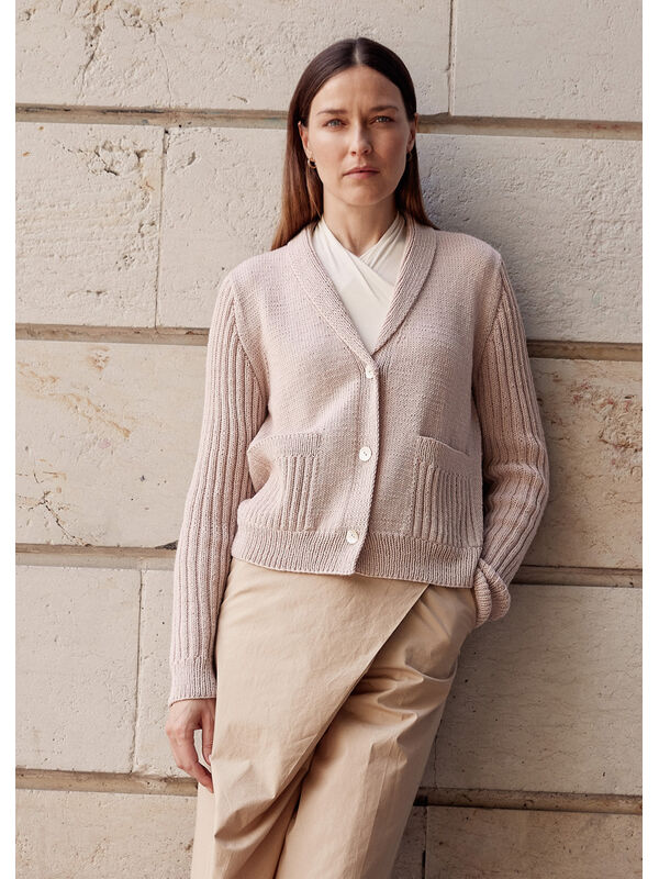 Lana Grossa JACKA Cool Wool Seta - Stickmönster (DK)