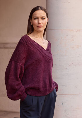 PULLOVER Cool Merino - Stickmönster (SE) från Lana Grossa