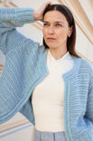 Lana Grossa JACKA Cool Wool & Alta Moda Cashmere 16 & Silkhair - Stickmönster (DK)