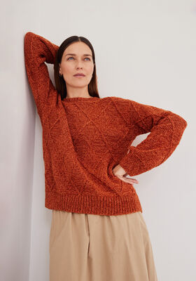PULLOVER Ecopuno & Merino Superiore - Stickmönster (SE) från Lana Grossa