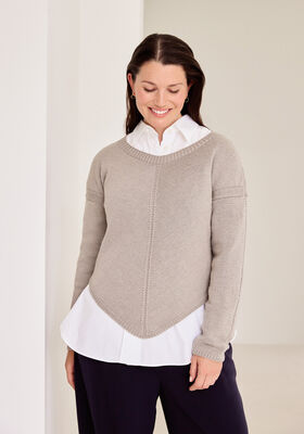 PULLOVER Cool Wool - Stickmönster (DK) från Lana Grossa