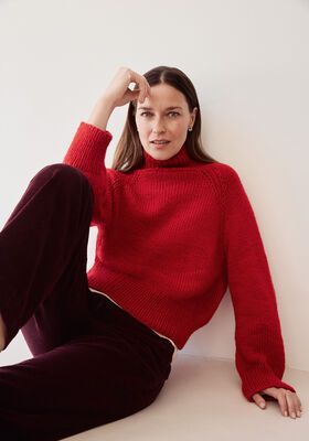 PULLOVER Cool Merino Big - Stickmönster (DK) från Lana Grossa
