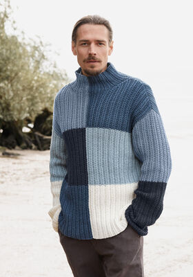 PULLOVER Cool Wool Big - Stickmönster (DK) från Lana Grossa