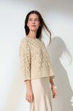 Lana Grossa PULLOVER Cotton Wool - Stickmönster (NO)