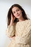 Lana Grossa PULLOVER Cotton Wool - Stickmönster (NO)