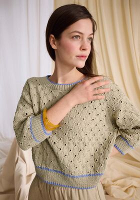 PULLOVER Promessa - Stickmönster (NO) från Lana Grossa
