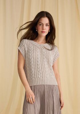 TOP Cotton Silk - Stickmönster (NO) från Lana Grossa